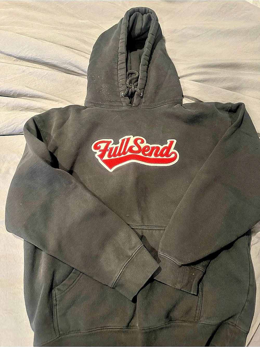 NelK Boys Pullover Graphic Hoodie in Black 
 Medium